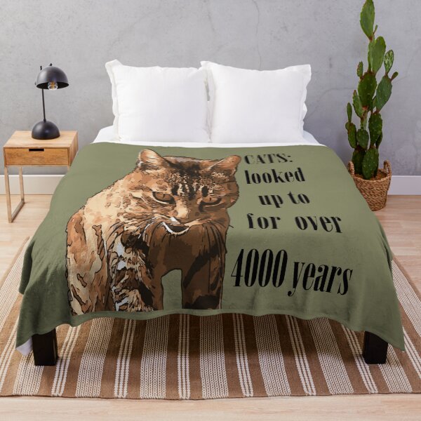Item preview, Cats Looked Up To For Over 4000 Years designed and sold by taiche.