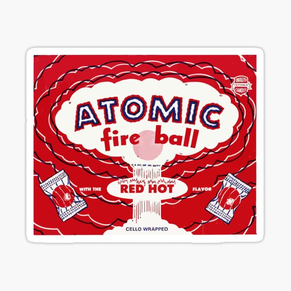 Artikel-Vorschau von Retro-Atomfeuerbälle, designt und verkauft von tangerinespeedo.