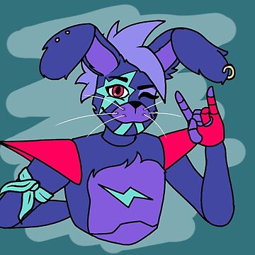 Glamrock bonnie updated pixel art