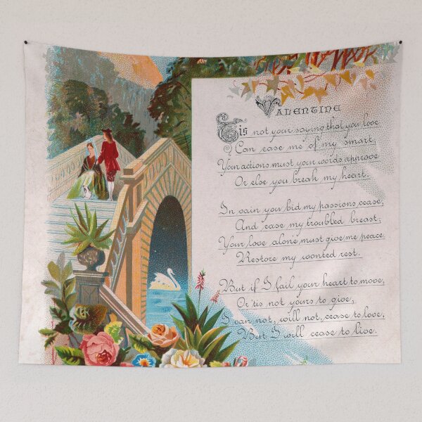 Item preview, Valentine poem for valentine old romance designed and sold by Lady-Frost.