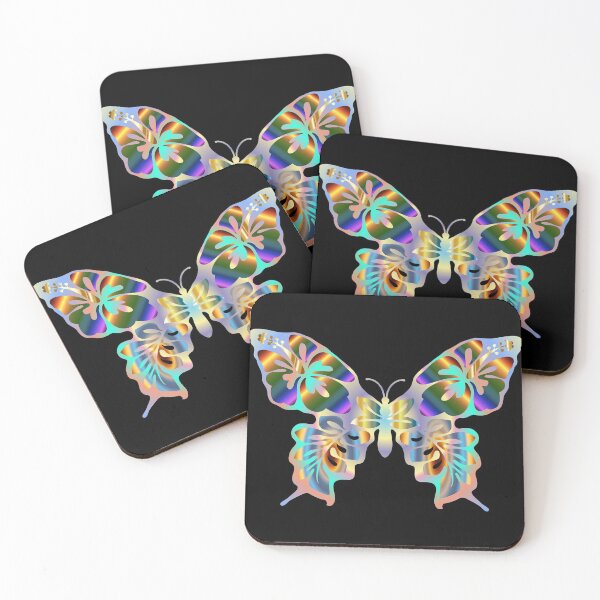Item preview, Rainbow prismatic butterfly designed and sold by NoahDea.