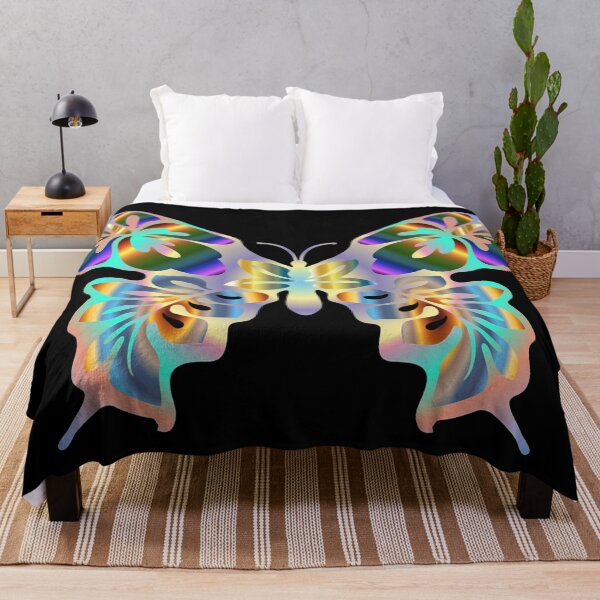 Item preview, Rainbow prismatic butterfly designed and sold by NoahDea.