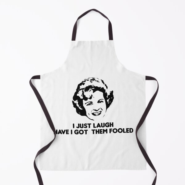 Item preview, Betty White i just laugh have i got them fooled t-shirt, betty white quote designed and sold by holigan.