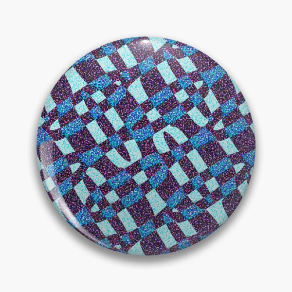 Item preview, Diseño de patrón de rayas de cadena Glitch cruzada diagonal transparente designed and sold by designtribal.