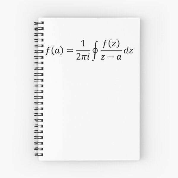 Item preview, Cauchy integral, complex analysis basics, dark version designed and sold by NoetherSym.