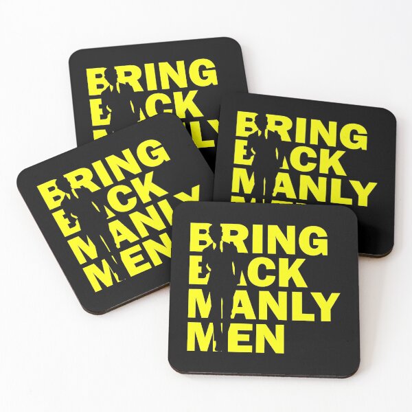 Item preview, Bring Back Manly Men designed and sold by JockArts.