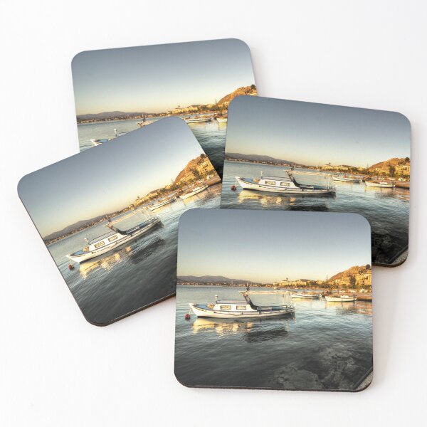 Item preview, Nafplion Harbour at dusk  designed and sold by hawkie.