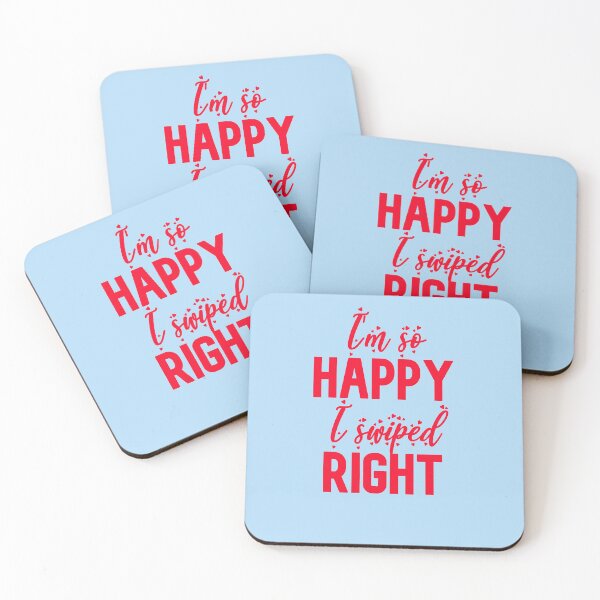Item preview, Im so Happy I Swiped Right - Valentines Day Gift designed and sold by DiensDesign.