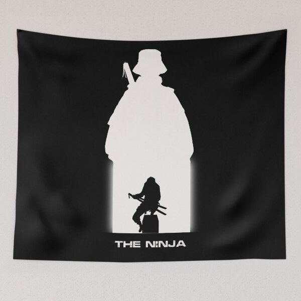 Item preview, The Ninja Silhouette Art designed and sold by Artsilhouette.