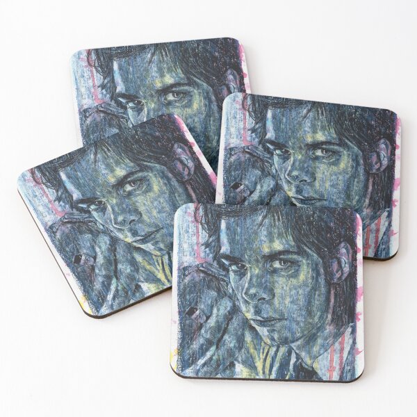 Item preview, Nick Cave - Nicholas Edward Cave - Hand Drawn Oil and Ink Portrait designed and sold by HRHildebrand.