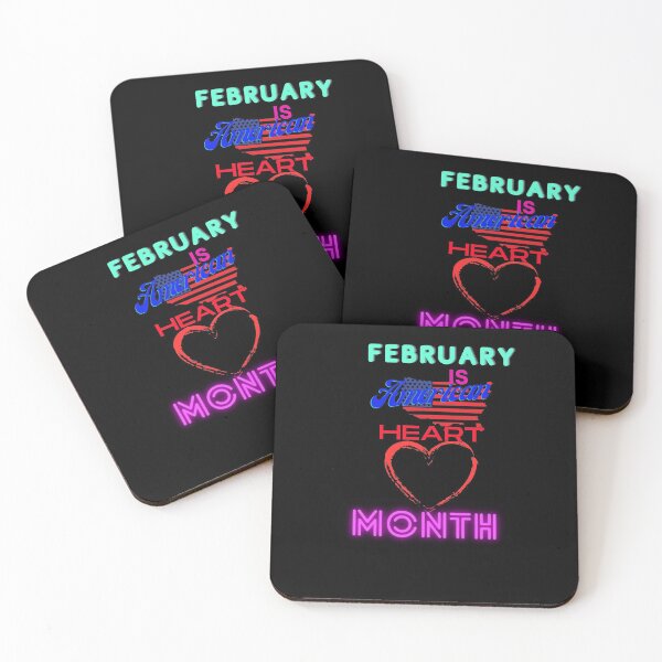 Item preview, February is American heart month designed and sold by love Life22.