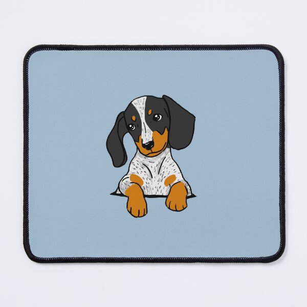 Item preview, Piebald Brindle Dachshund Puppy in Your Pocket designed and sold by Reiyankhairina.