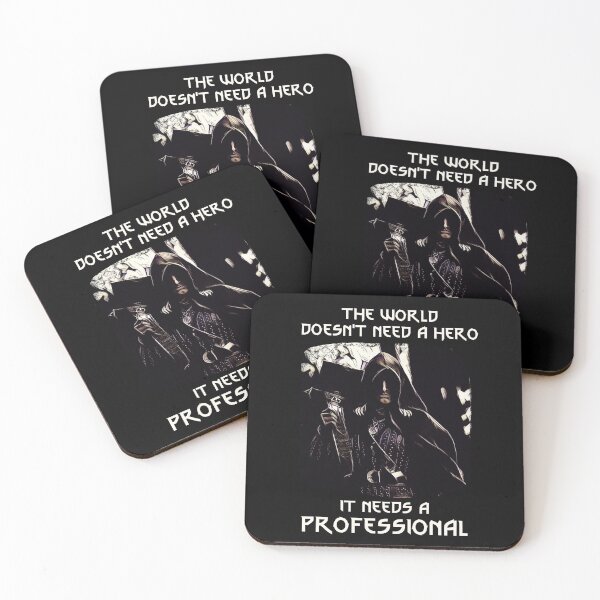 Item preview, The World Doesn't Need a Hero - It Needs a Professional designed and sold by Fenay Designs.