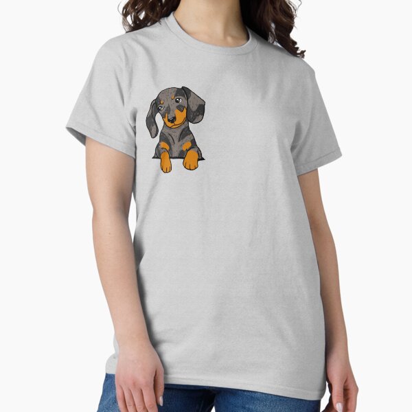 Item preview, Dapple Dachshund Puppy in Your Pocket designed and sold by Reiyankhairina.
