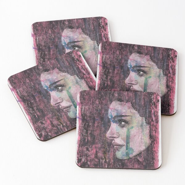 Item preview, Natalie Portman - Hand Drawn Oil and Ink Portrait designed and sold by HRHildebrand.