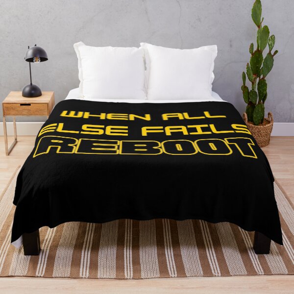 Item preview, If All Else Fails Reboot designed and sold by LiToDesignCo.