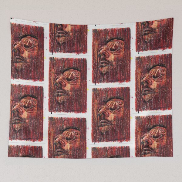 Item preview, Jean Reno - Leon: the Professional - Hand Drawn Oil and Ink Portrait designed and sold by HRHildebrand.