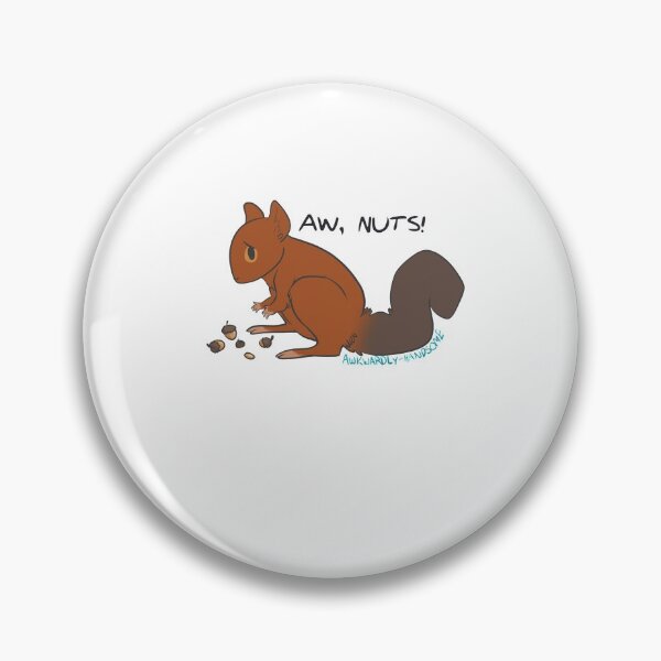 Item preview, Aw Nuts Sticker designed and sold by LucaGotz.