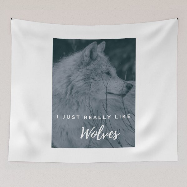 Item preview, I just really like Wolves collections 2.0 photographic designed and sold by kyds.