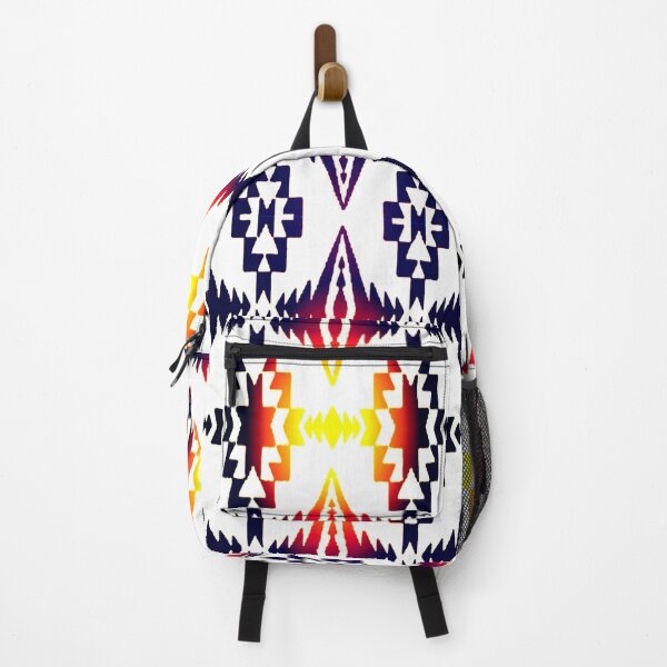 Item preview, White / Red / Yellow Gradient Native Print designed and sold by JMWCD.