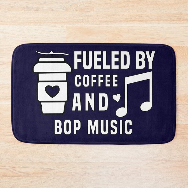 Item preview, fueled by coffee and bop music designed and sold by Shorim.