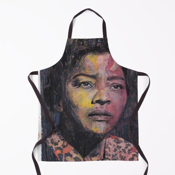 Item preview, Juanita Moore - Hand Drawn Oil and Ink Portrait designed and sold by HRHildebrand.