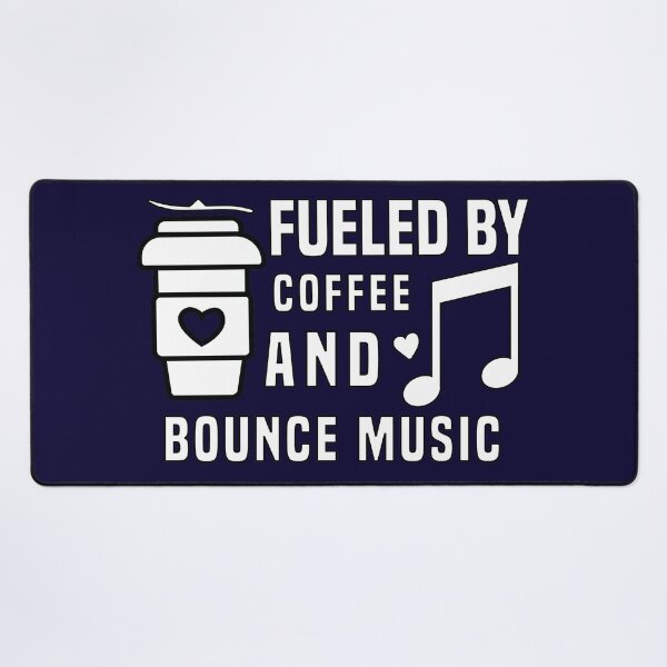 Item preview, fueled by coffee and bounce music designed and sold by Shorim.