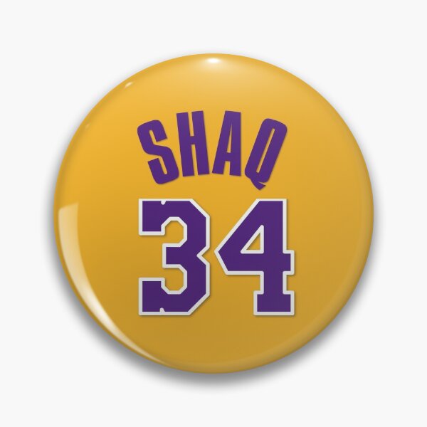 Item preview, Shaquille 'Shaq' O'Neal 34 designed and sold by LakeshowThreads.