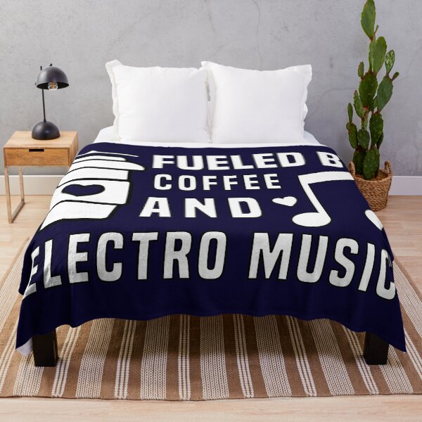 Item preview, fueled by coffee and electro music designed and sold by Shorim.