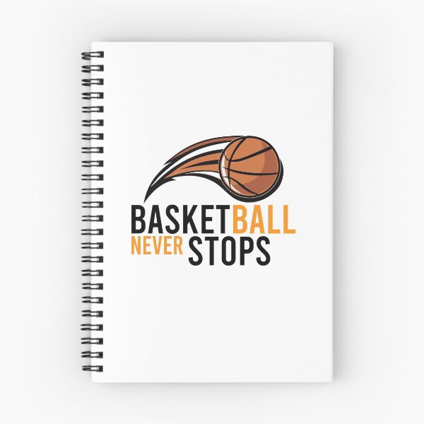 Item preview, Basketball Never Stops basketball gifts designed and sold by youssef9912.