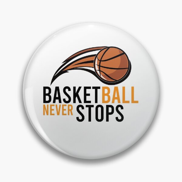 Item preview, Basketball Never Stops basketball gifts designed and sold by youssef9912.