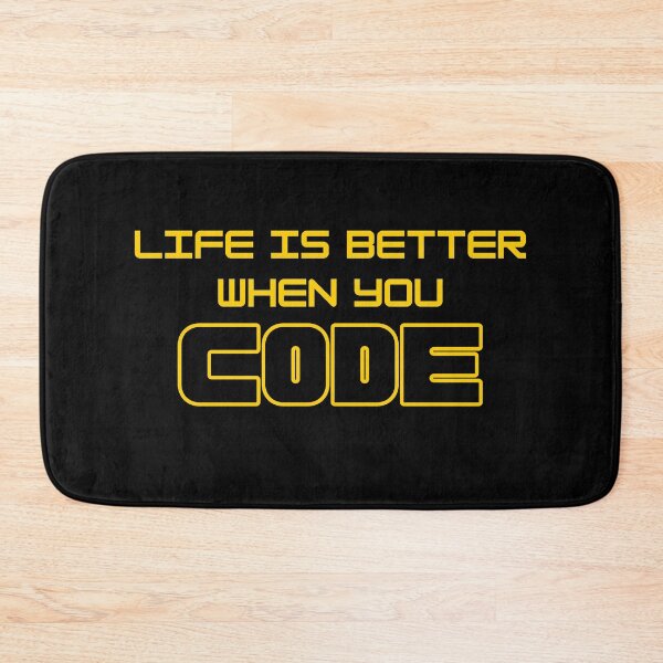 Item preview, Life is Better When You Code designed and sold by LiToDesignCo.