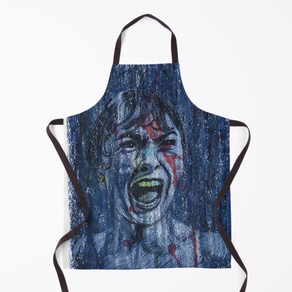 Item preview, Janet Leigh Psycho Shower Scene - Hand Drawn Oil and Ink Portrait designed and sold by HRHildebrand.