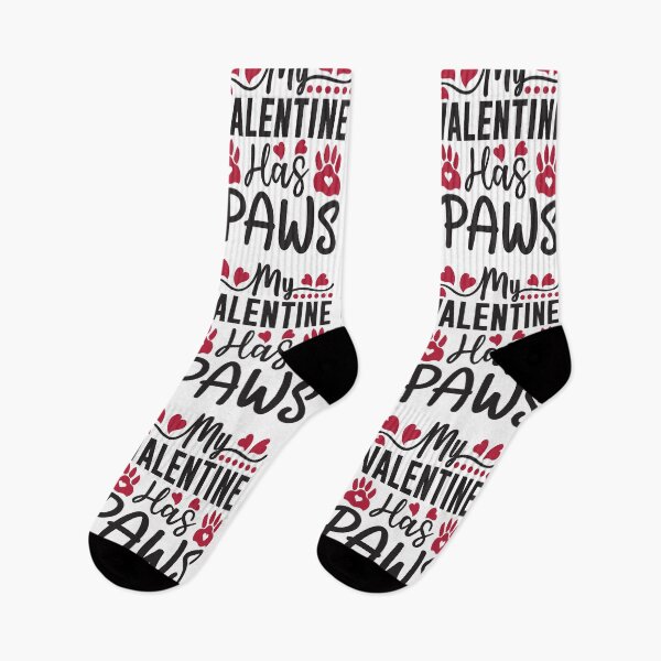 Item preview, My Valentine Has Paws Valentine Gift For Pet Lovers designed and sold by mohalaz.