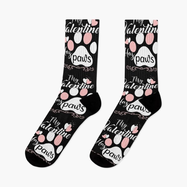 Item preview, My Valentine Has Paws Funny Valentine Gift For Pet Lovers designed and sold by mohalaz.