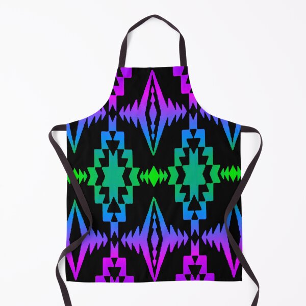 Item preview, Black / Green / Purple Gradient Native Print designed and sold by JMWCD.