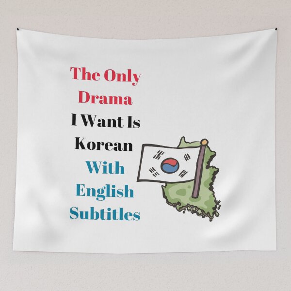 Item preview, The Only Drama I Want Is Korean With English Subtitles -Korean English Subtitles Drama  designed and sold by marwan elsaeed.
