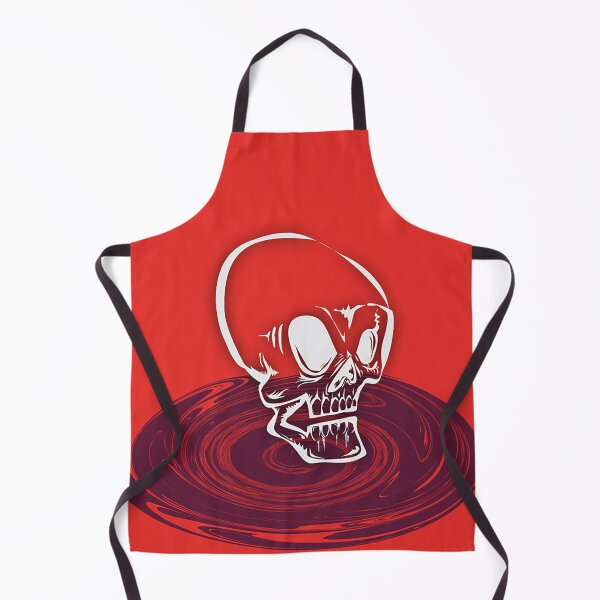 Item preview, red skull designed and sold by Skartisal.
