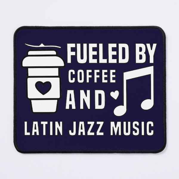 Item preview, fueled by coffee and latin jazz music designed and sold by Shorim.