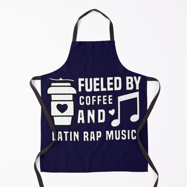 Item preview, fueled by coffee and latin rap music designed and sold by Shorim.