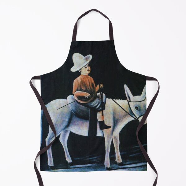 Item preview, A Little Boy Riding a Donkey by Niko Pirosmani,1916, Reproduction,Naive Art designed and sold by ramazis.