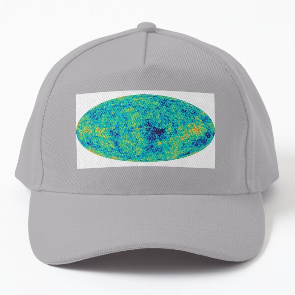 Cosmic microwave background. First detailed "baby picture" of the universe. #Cosmic, #microwave, #background, #First, #detailed, #baby, #picture, #universe Baseball Cap