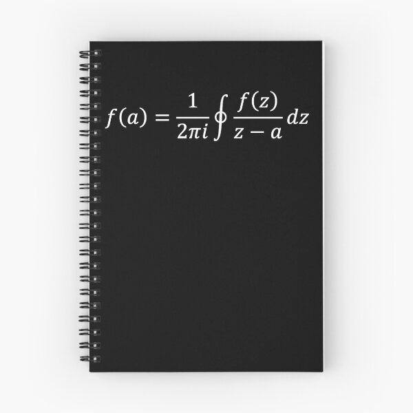 Item preview, Cauchy integral, complex analysis basics, dark version designed and sold by NoetherSym.