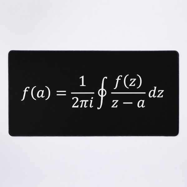 Item preview, Cauchy integral, complex analysis basics, dark version designed and sold by NoetherSym.