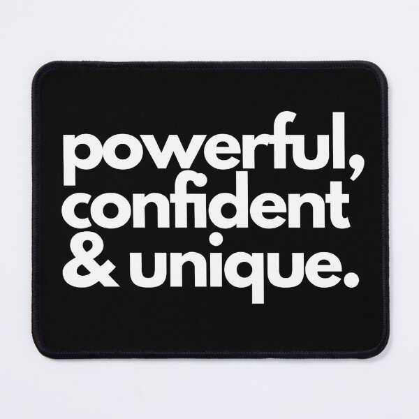 Item preview, Powerful, Confident & Unique designed and sold by Lune Valley.
