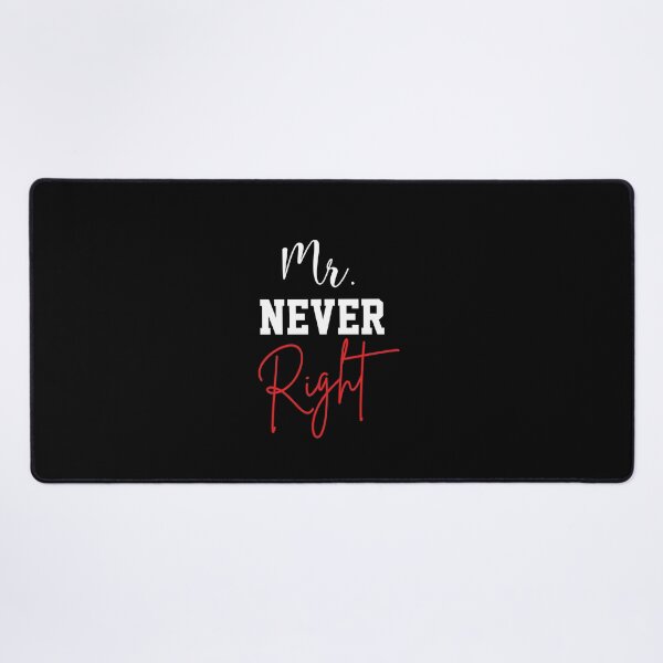Item preview, Mrs. Always Right , Mr. Right , Mr. and Ms. , Valentines Day, Matching Couple Teachers day Gift for Valentines Day Funny Rude Offensive saying, designed and sold by joygift369.
