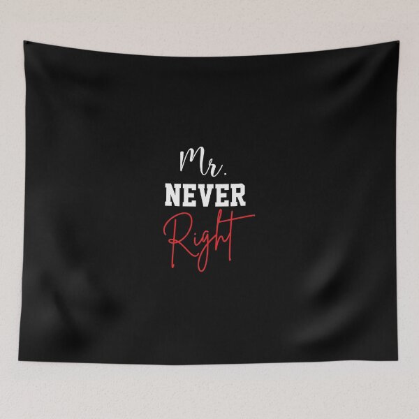 Item preview, Mrs. Always Right , Mr. Right , Mr. and Ms. , Valentines Day, Matching Couple Teachers day Gift for Valentines Day Funny Rude Offensive saying, designed and sold by joygift369.