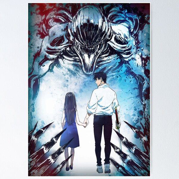 Jujutsu Kaisen - Manga / Anime TV Show Door Poster (Action) (Size: 21 x  62)