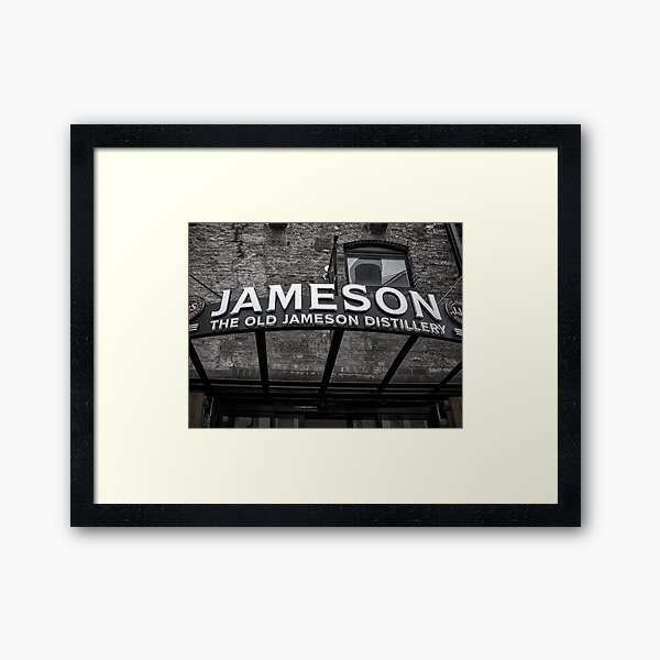 Jamesons Sign Framed Art Print