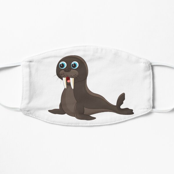 Baby Walrus Flat Mask